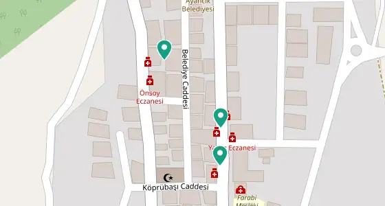Ayancık eczane konum haritası — Sinop