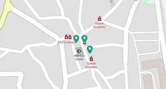 Türkeli eczane konum haritası — Sinop
