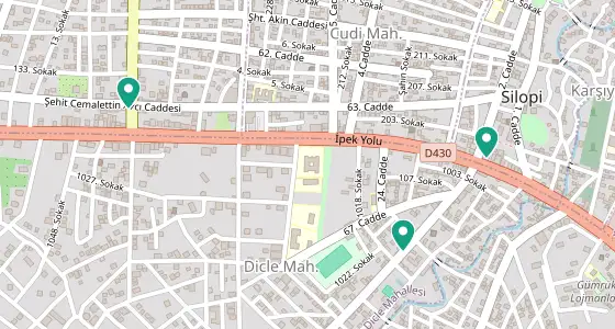 Silopi eczane konum haritası — Şırnak