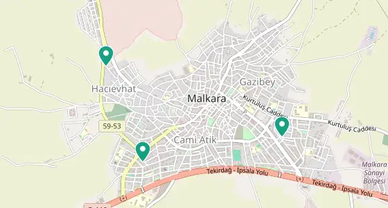 Malkara eczane konum haritası — Tekirdağ