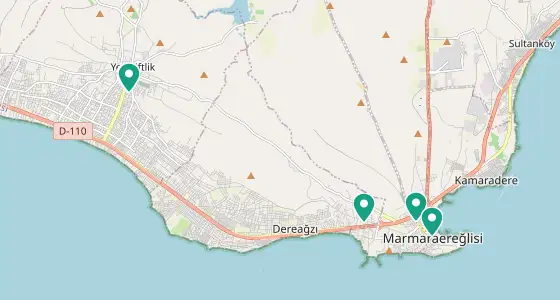 Marmaraereğlisi eczane konum haritası — Tekirdağ