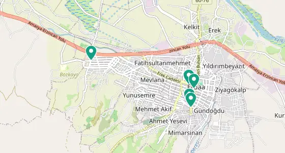 Erbaa eczane konum haritası — Tokat