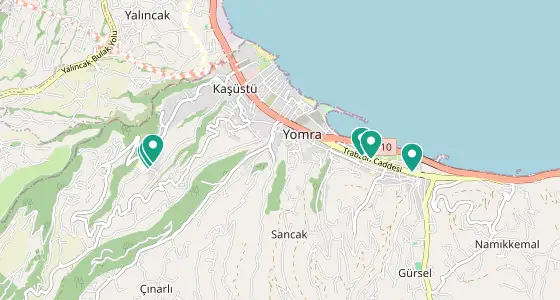 Yomra eczane konum haritası — Trabzon