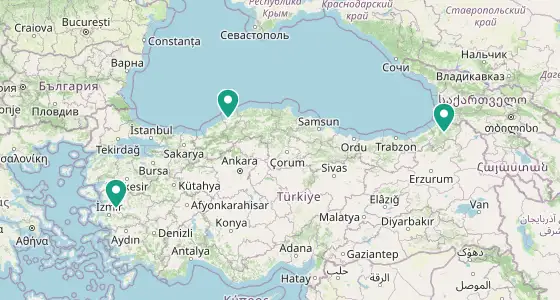 Merkez eczane konum haritası — Tunceli