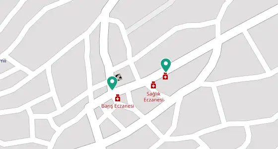 Karahallı eczane konum haritası — Uşak