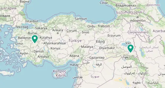 Merkez eczane konum haritası — Uşak