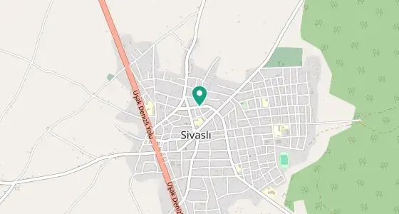 Sivaslı eczane konum haritası — Uşak