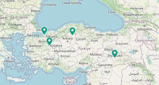 Merkez eczane konum haritası — Yalova