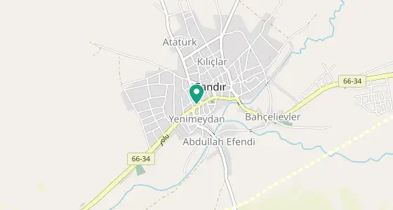 Çandır eczane konum haritası — Yozgat