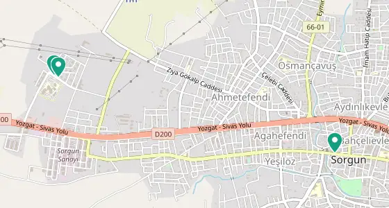 Sorgun eczane konum haritası — Yozgat
