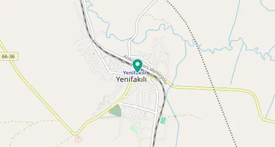 Yenifakılı eczane konum haritası — Yozgat