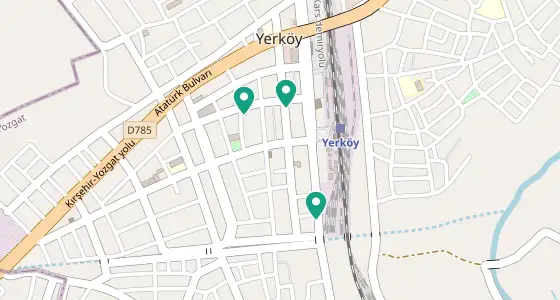 Yerköy eczane konum haritası — Yozgat