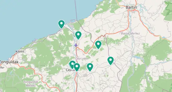 Çaycuma eczane konum haritası — Zonguldak