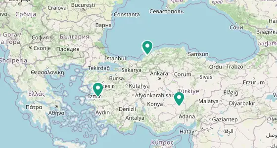 Merkez eczane konum haritası — Zonguldak